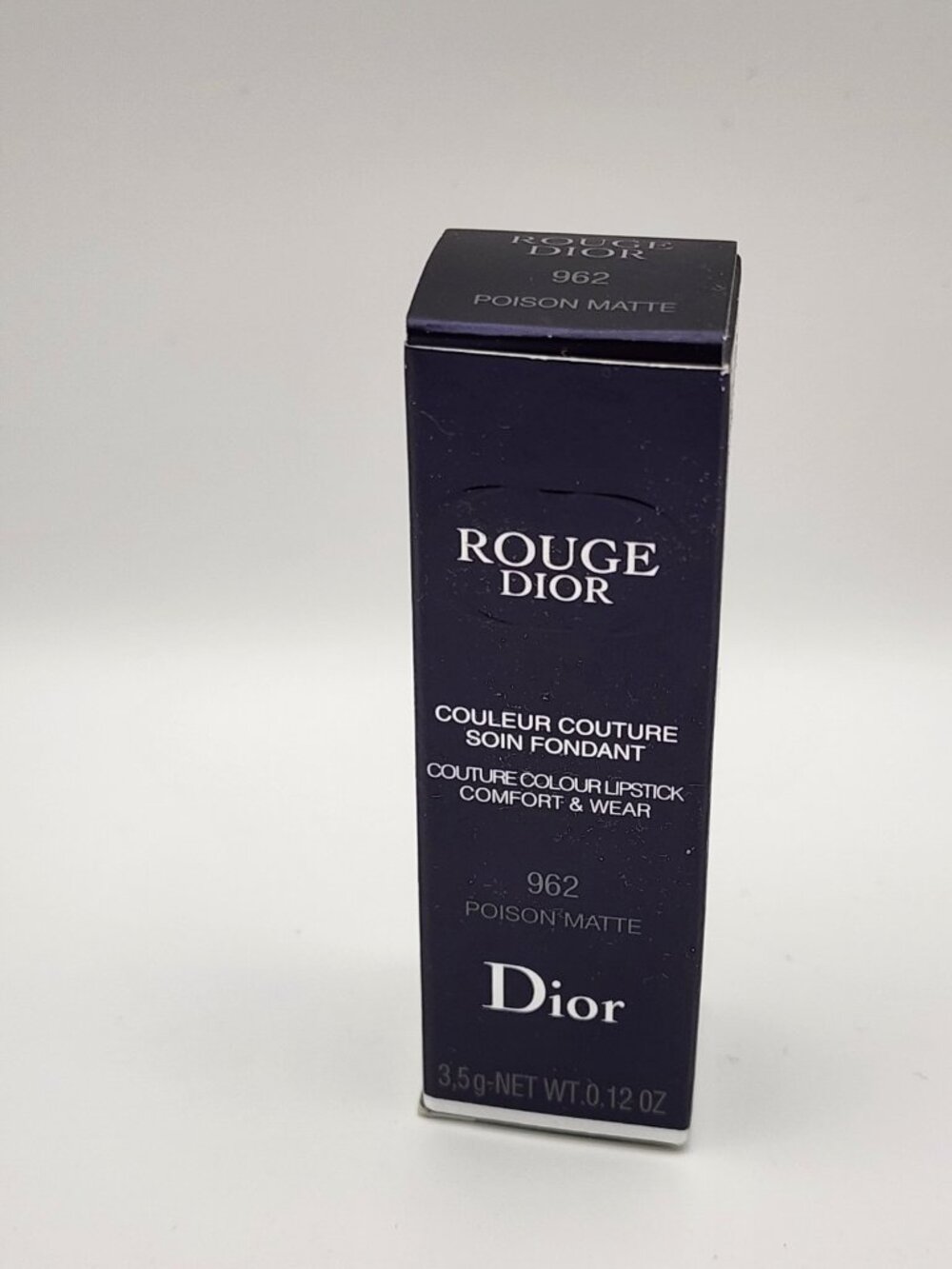Dior Rouge Dior Couture Color Lipstick 962 Poison Matte 3.5g New With Box